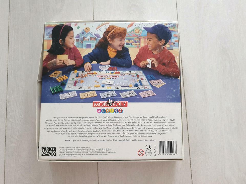 Monopoly Junior von 1996!!! in Schladen