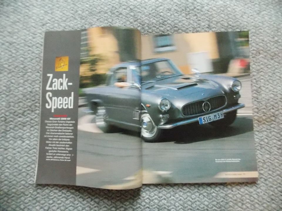 Oldtimer Zeitschrift Maserati 3500 GT in Berlin