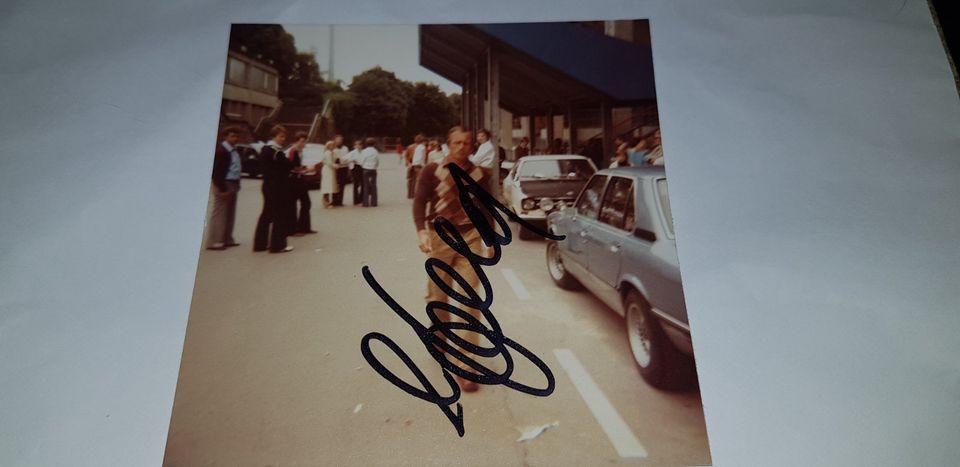 Autogrammfotos selbst gefertigt 1980 in Fröndenberg (Ruhr)