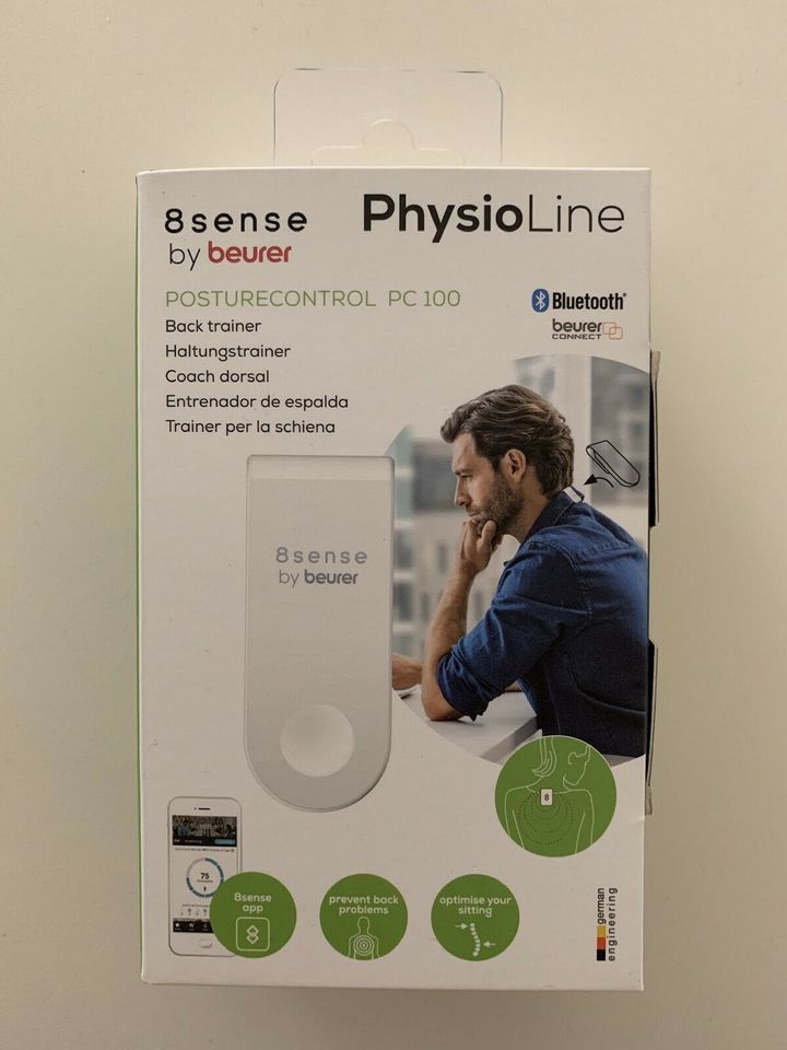 Beurer 8sense PhysioLine Haltungstrainer Bluetooth Clip WIE NEU in Oldenburg