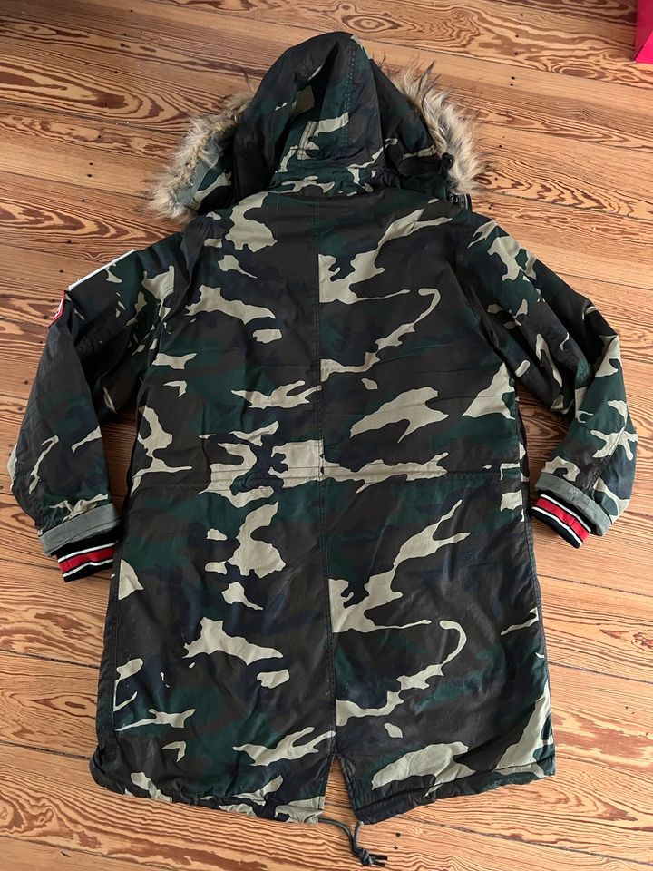 Replay Jacke Parka XXL Camouflage College in Hamburg