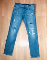 H&M Jeans Gr. 33 L 32 Skinny Slim & Denim Hose blau destroyed Bayern - Rieden Vorschau