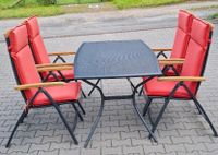 Gartentisch mit 4 Stühlen + Auflagen Nordrhein-Westfalen - Vlotho Vorschau