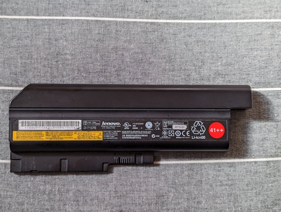 Original Lenovo 9 Zellen-Akku für Lenovo ThinkPad T500 etc. in München -  Schwabing-West | Weiteres PC Zubehör gebraucht kaufen | eBay Kleinanzeigen  ist jetzt Kleinanzeigen