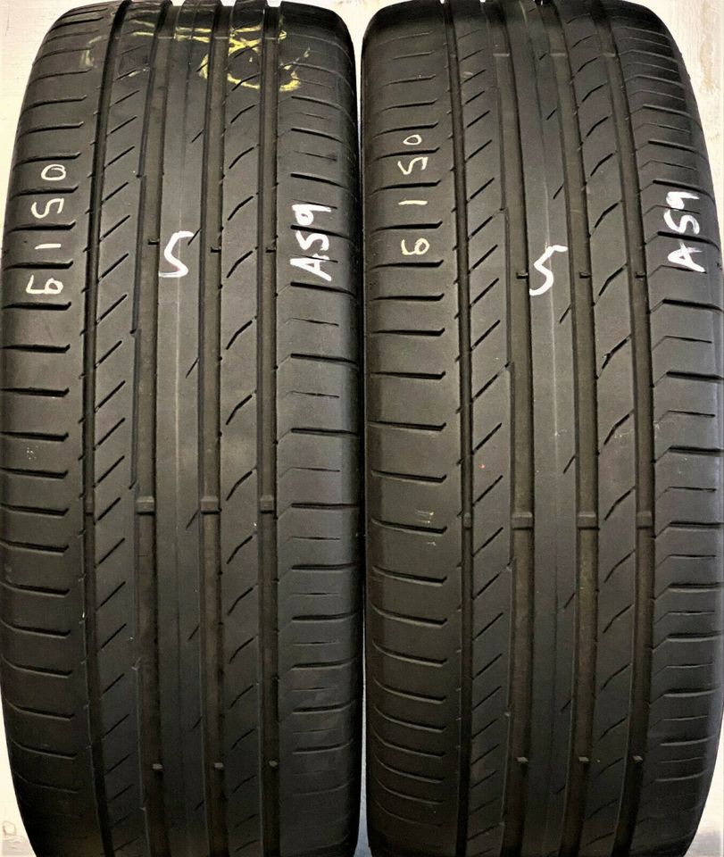 2x Sommerreifen Continental SportContact 5 235/55 R18 100V 5mm A5 in Kevelaer