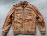 Lederjacke Bruno Banani, beige-braun Hessen - Höchst im Odenwald Vorschau