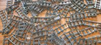 ca 100 Schienen weichen  LEGO Zug Lok Eisenbahn Hessen - Hofgeismar Vorschau