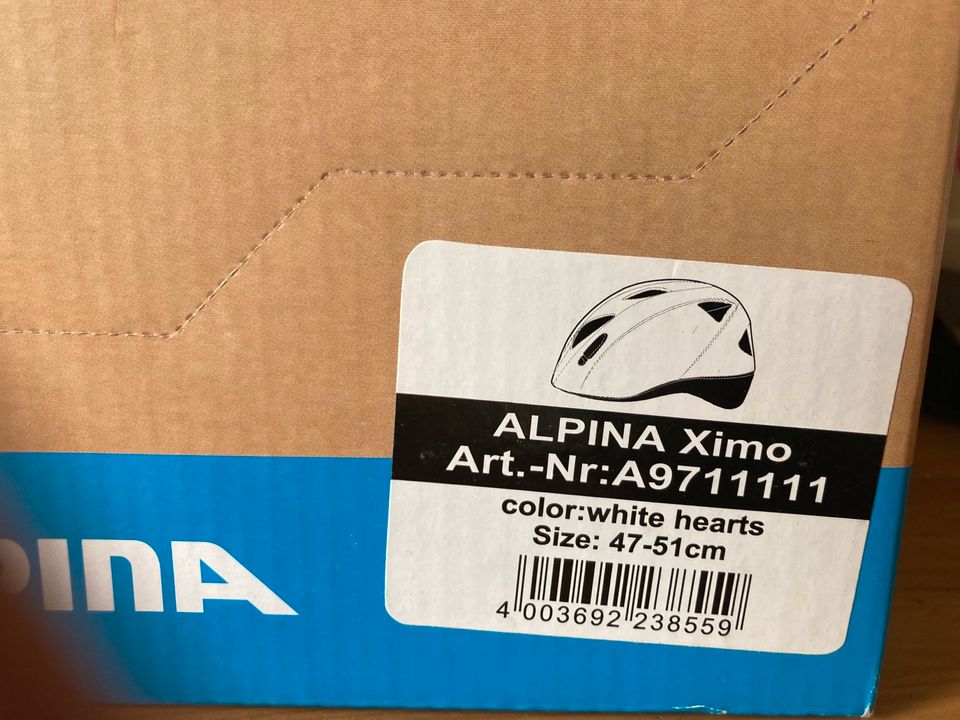 Alpina Fahrradhelm Kinder Mädchen Ximo in Wischhafen