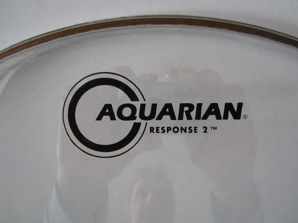 Aquarian Response 2 Clear Drum Fell 15 Zoll fast NEU! in Frankfurt am Main