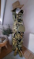 S. Oliver Maxikleid, mit Blätterprint bunt khaki schwarz Pankow - Blankenburg Vorschau