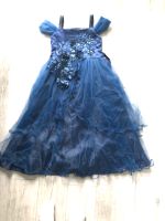 Blaues Ballkleid Mädchen Gr.130 Nordrhein-Westfalen - Langerwehe Vorschau