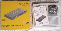 Delock 2 > 1 Displayport KVM Switch USB und Audio für PC und Mac Häfen - Bremerhaven Vorschau