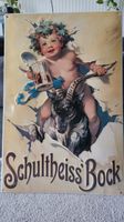 Tolles Schultheiss Bock Bier Schild Berlin - Hellersdorf Vorschau