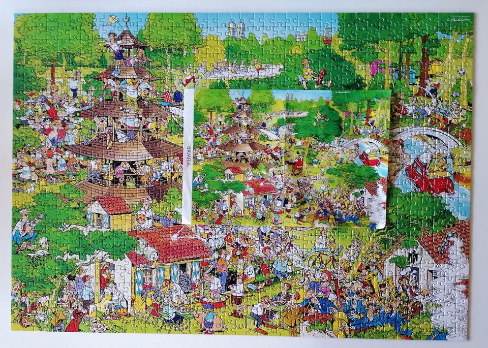 1000/1500/2000Teile Puzzle Ravensburger/Schmidt usw.TOP!! in Klotten