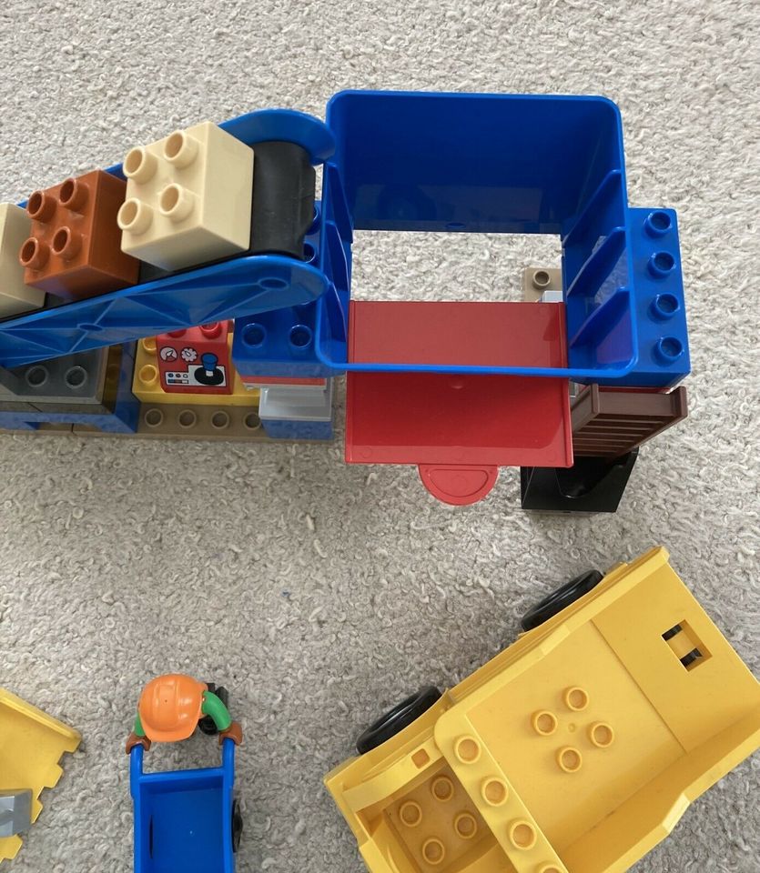Lego Duplo Baustelle mit Förderband in Deckenpfronn