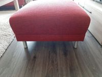 Sitzhocker „Modesto“ Hocker rot Flachgewebe wie neu 85 x 70cm Niedersachsen - Celle Vorschau