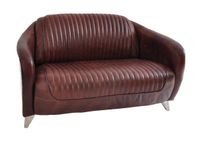 Clubsofa Aberford 2-Sitzer Vintage Leder Montaigne-Brown Aluminiu Schleswig-Holstein - Heiligenstedten Vorschau