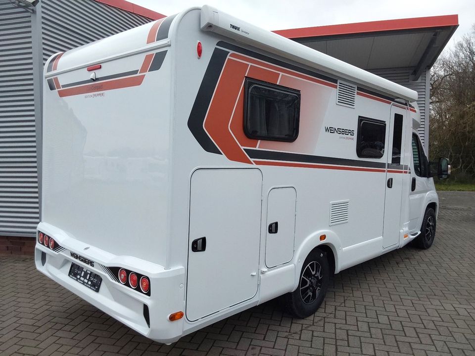 Weinsberg Cara Compact 600 MEG Pepper 140 PS Fiat *Tempomat*Navi* in Apen