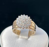 Coctailring 585 Goldring mit Diamanten 1,5Ct Verlogungsring 14K Berlin - Schöneberg Vorschau