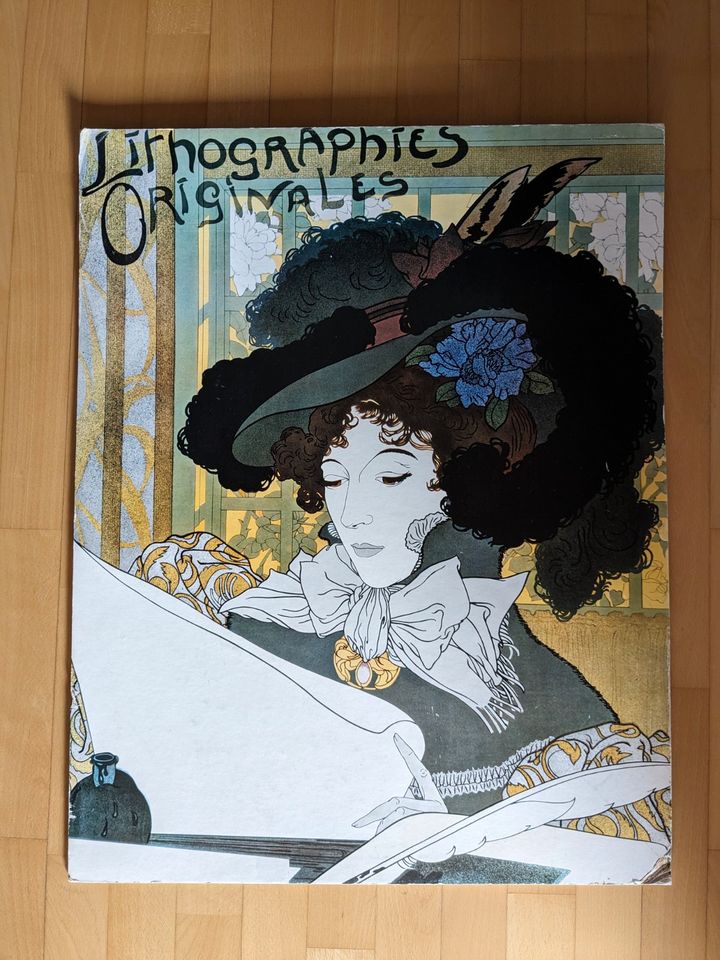 Jugendstil Plakat Repro auf 5mm Pappe in Ratingen