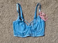 Hunkemöller × Kim Petras BH Bralette sexy Blau 70E NEU Louise up Bayern - Bayreuth Vorschau