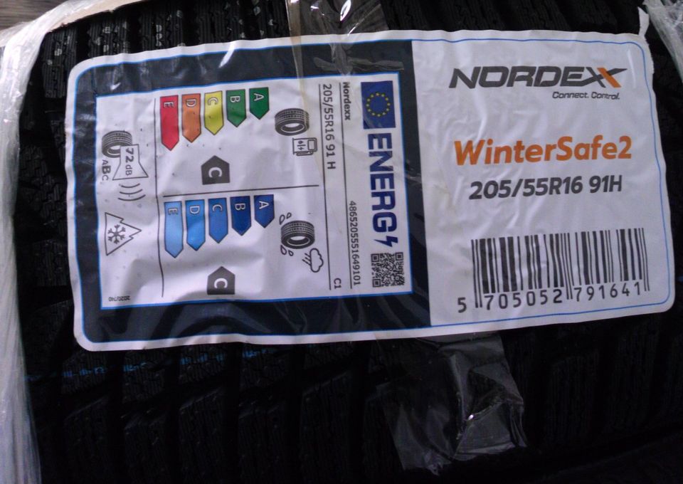 4St.Winterreifen NordeXX 205/55 R16 91H NEU Kostenloser Versand in Kassel