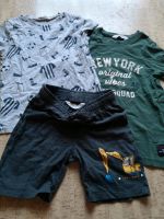 H&M, T-Shirt, Shorts, Fussball, Gr. 110/116, Set Nordrhein-Westfalen - Troisdorf Vorschau