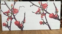 Bild 100x50 cm Holzbild Vintage Zweige Blumen Mülheim - Köln Höhenhaus Vorschau