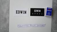 Edwin Jeans Sticker Streetweare Sneaker Aufkleber Hype Bogo Sachsen-Anhalt - Dessau-Roßlau Vorschau