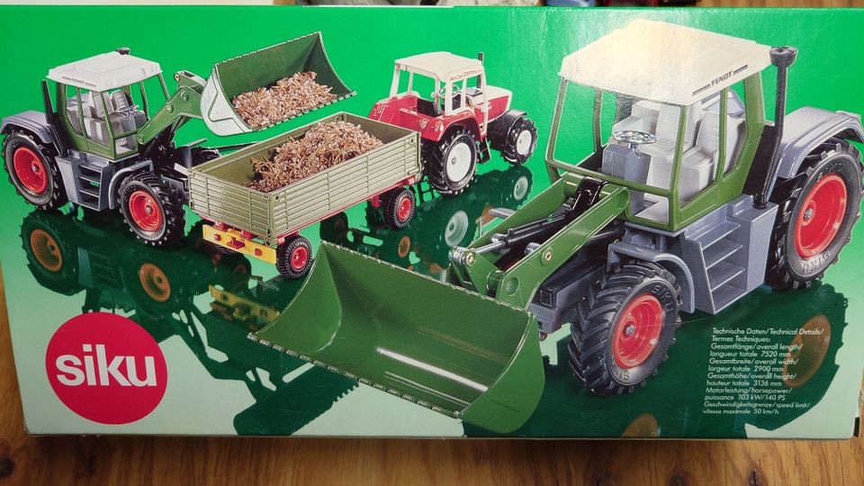 Siku Farmer 1:32/Schuco 1:87 leere Verpackungen OVP´s in Becherbach