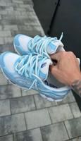 Asics Gel NYC Arctic Blue Size 42 Double Lace Friedrichshain-Kreuzberg - Friedrichshain Vorschau