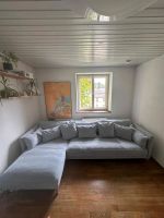 Große Couch Eisblau 2,87m Länge mit Kissen München - Ludwigsvorstadt-Isarvorstadt Vorschau