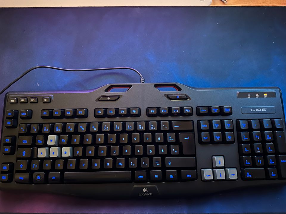 Logitech G105 Gaming-Tastatur in Breidenbach (bei Biedenkopf)