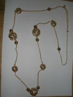 Halskette 116 cm. lange Kette Modeschmuck goldfarben neu Saarland - Saarlouis Vorschau