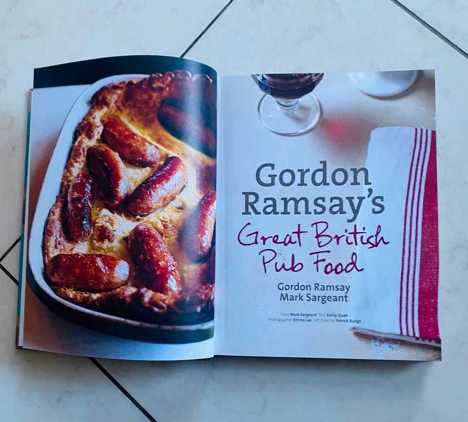 Gordon Ramsay‘s Great british Pub food. Kochbuch TOP! in Stuttgart