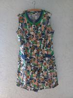 bunte Kittelschürze, gr. 48, blau, grün, orange, weiß Bayern - Böbing Vorschau