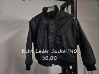 Lederjacke echt Leder Gr. 140 Sachsen - Oelsnitz/Erzgeb. Vorschau