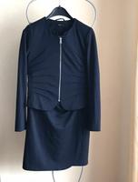Kostüm  ZERO Rock in Gr. 38 mit passendem Blazer dunkelblau Hessen - Trendelburg Vorschau