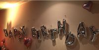 Heliumballons HAPPY BIRTHDAY 30 und Herzen zu verschenken Wuppertal - Barmen Vorschau