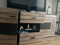 Fernsehschrank beige schwarz holz Duisburg - Duisburg-Mitte Vorschau