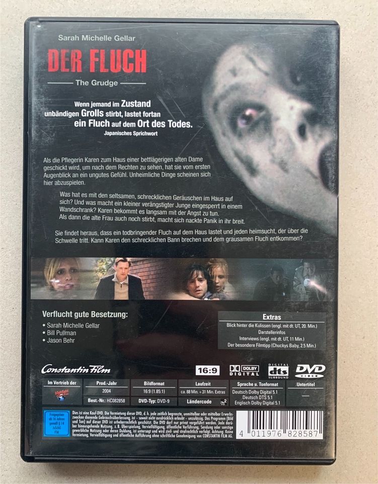 DER FLUCH -The Grudge DVD Constantin Film in Sandhausen