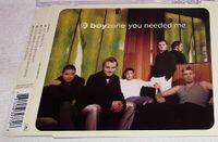Boyzone, you needed me, CD Polydor 1999 Sachsen - Bautzen Vorschau