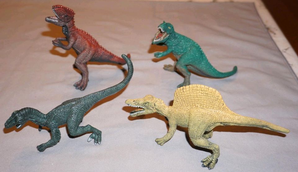 4 Schleich Dinosaurier - Made for Mc Donalds 2019 in Ismaning