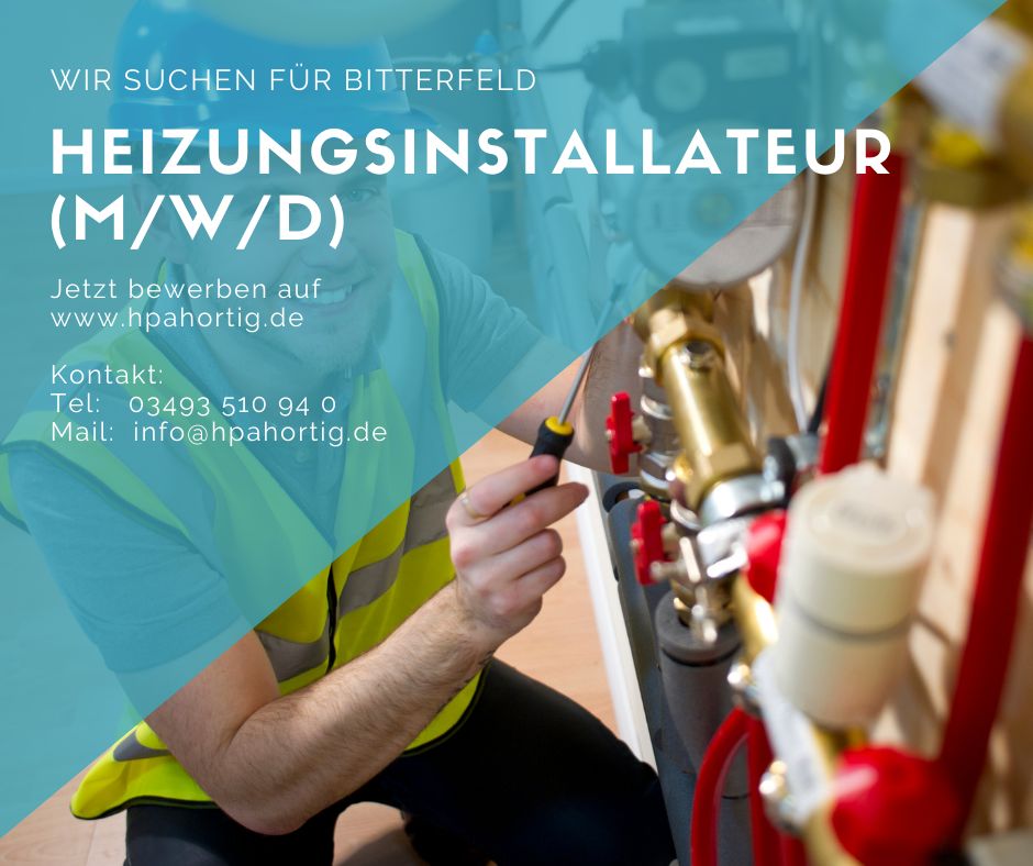 Anlagenmechaniker HLS (m/w/d) - Bitterfeld-Wolfen - ab 17 € in Bitterfeld