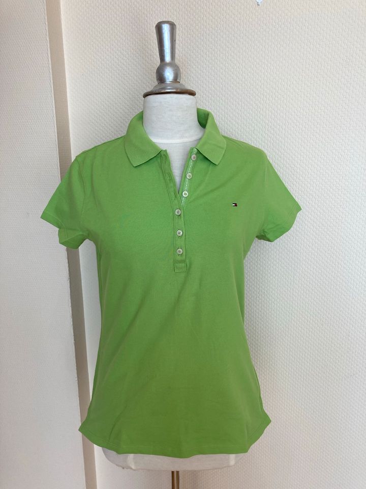 Tommy Hilfiger Poloshirt Grün Gr. L Slimfit in Vechta