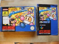 SNES Super Nintendo Spiel Super Bomberman 1 mit OVP Sachsen-Anhalt - Halle Vorschau