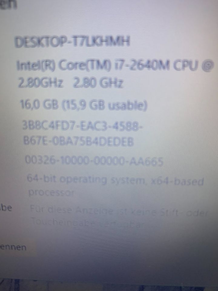 Dell Latitude 6420 i7-2640M  16GB RAM-NVS4200M-512 GB SSD in Emden