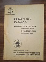 Ersatzteilkatalog Köpflader E732 / 1 E734 E733 / 1 E735 BGG DDR Brandenburg - Finsterwalde Vorschau