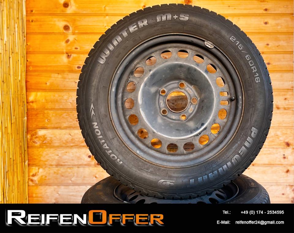 Opel Zafira Tourer P-J Felgen Winterreifen Winterräder A1143 in Niederfrohna