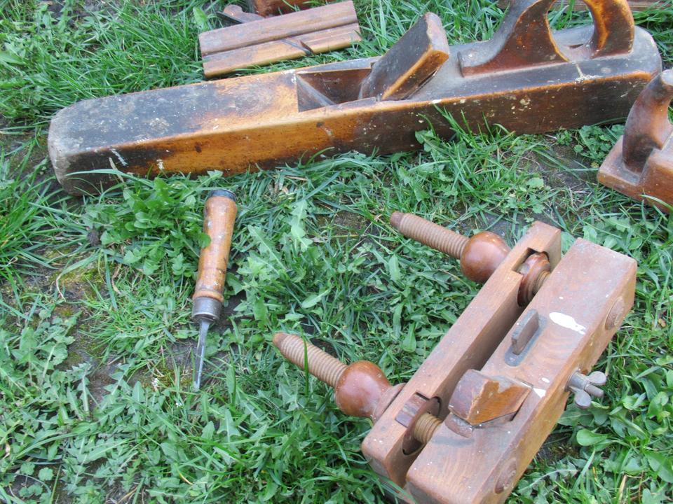 Hobel antik Langhobel Werkzeug antik retro Profohobel vintage in Kulmbach